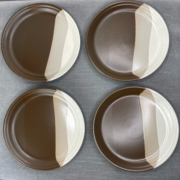 Vintage Mikasa Studio Kiln Plates Set of 4 Ben Seibel 1970s/1980s - Picture 10 of 14